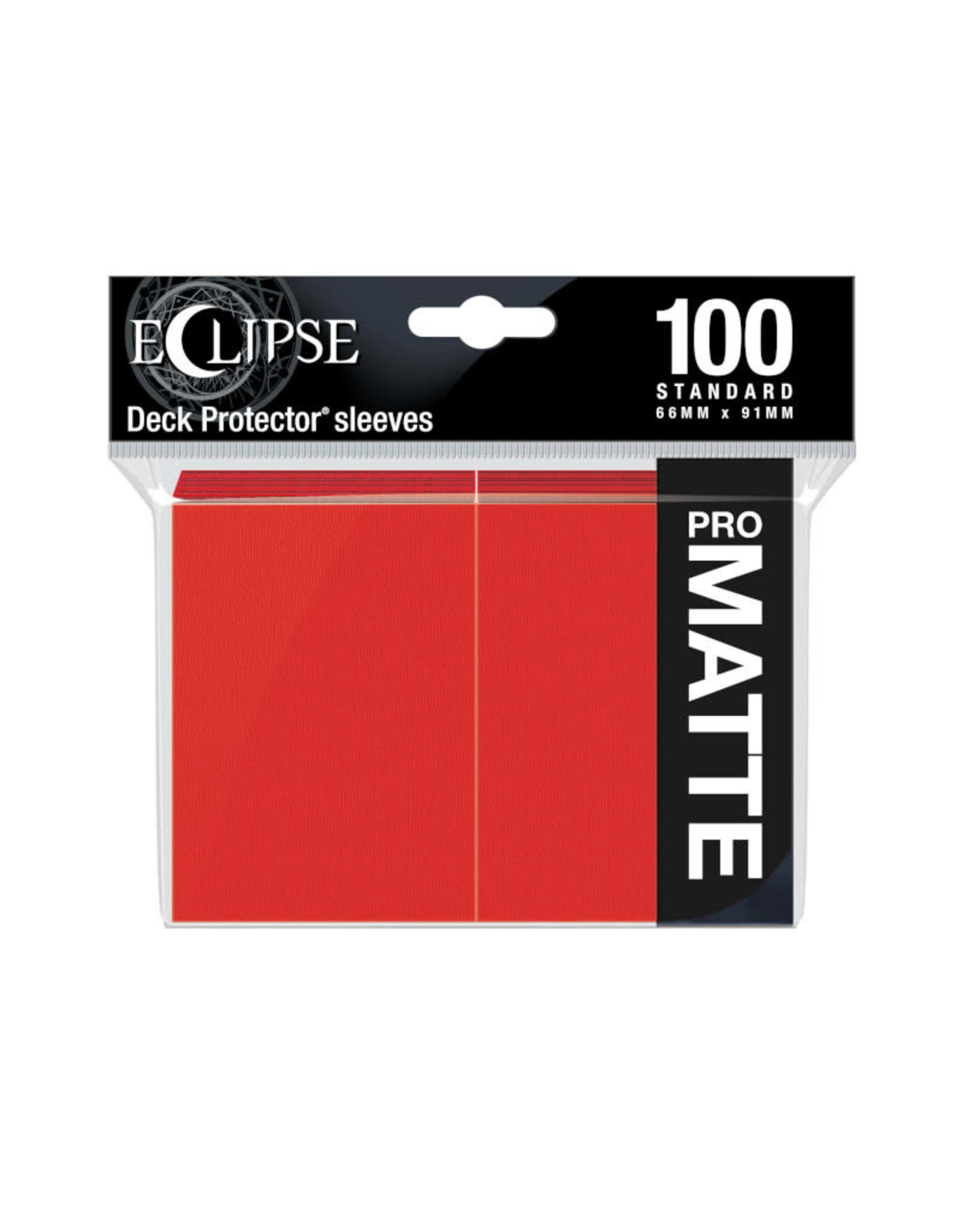 Sleeves: Pro-Matte Eclipse (100) Apple Red