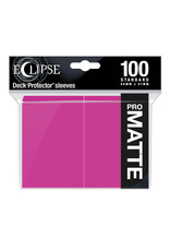 Sleeves: Pro-Matte Eclipse (100) Hot Pink