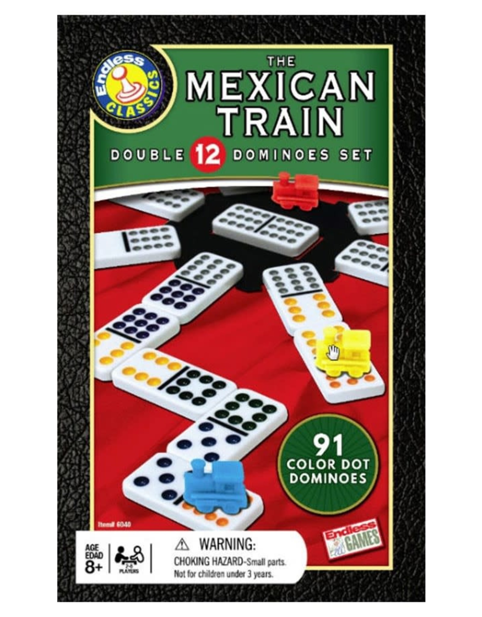 Endless Games Mexican Train Dominoes Set