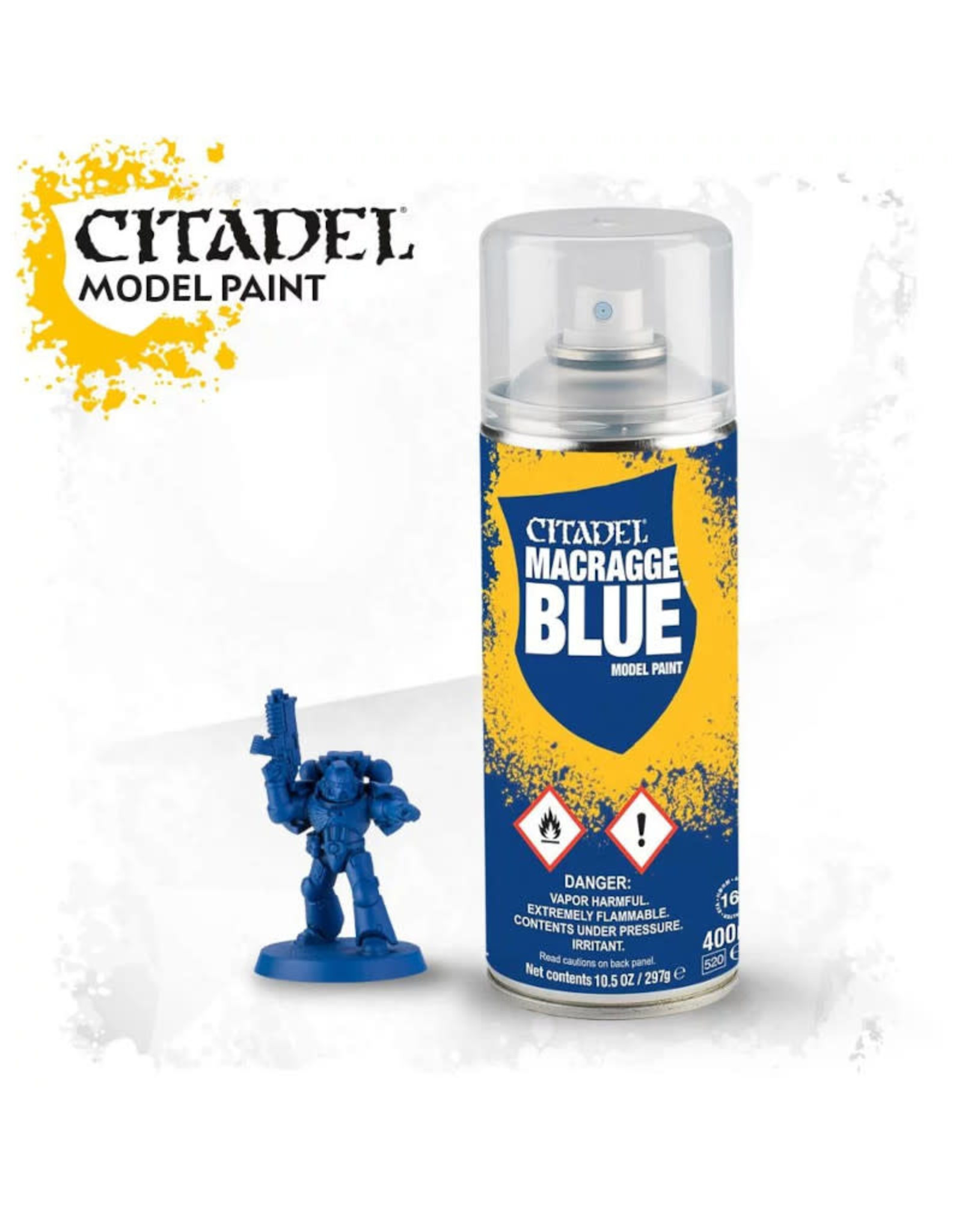 Games Workshop Spray Paint: Macragge Blue