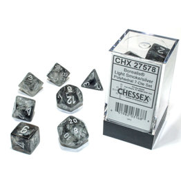 Chessex Chessex RPG Dice (7) Borealis Light Smoke Set