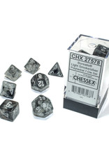 Chessex Polyhedral Dice Set: Borealis Light Smoke Set (7)