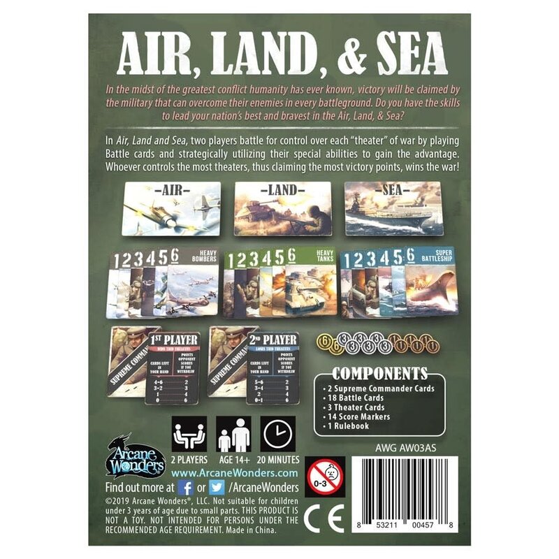 Arcane Wonders Air, Land & Sea: Revised Edition