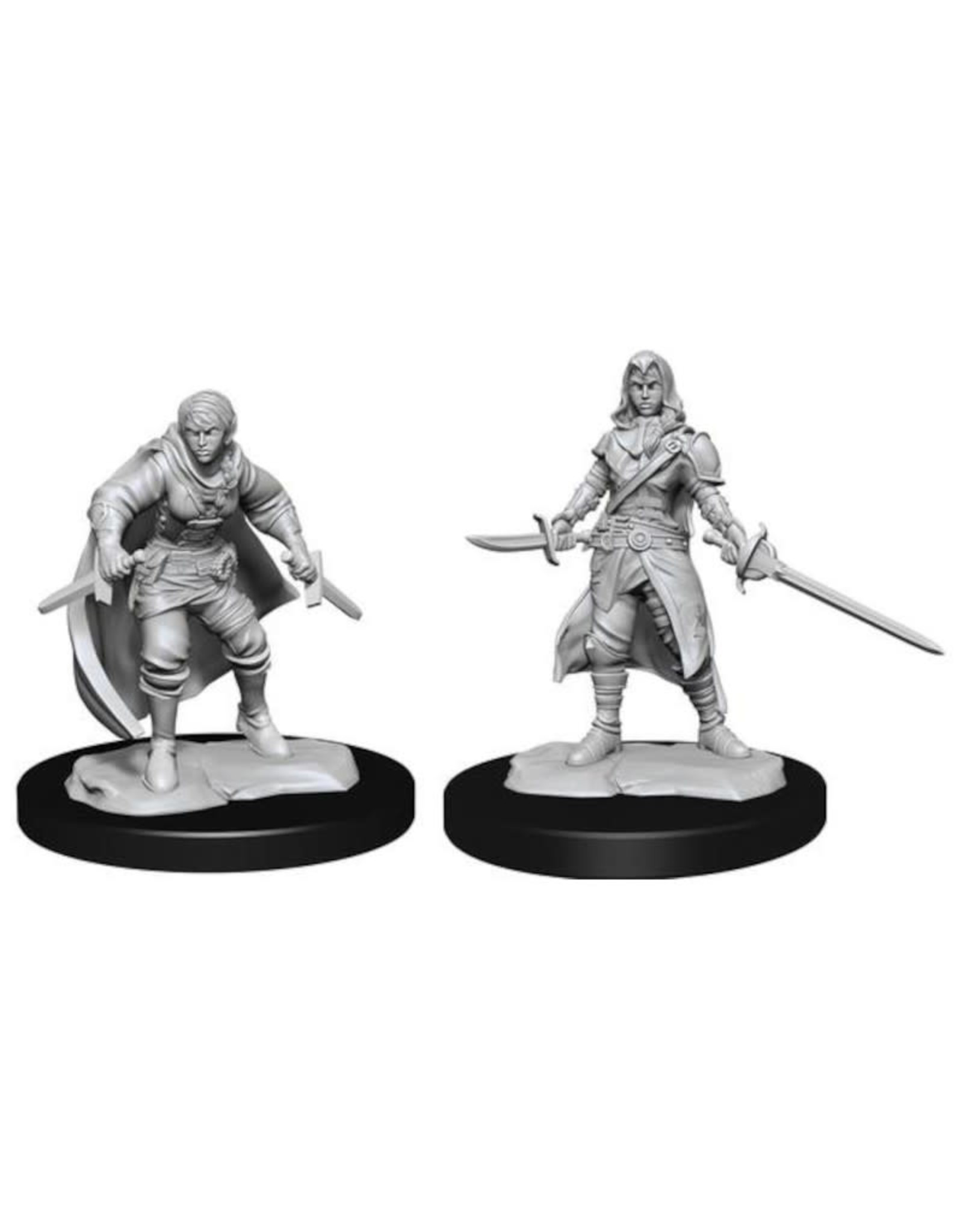 Wizkids D&D Unpainted Minis: Half-Elf Rogue Female