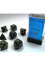 Chessex Polyhedral Dice Set: Lustrous Shadow (7)