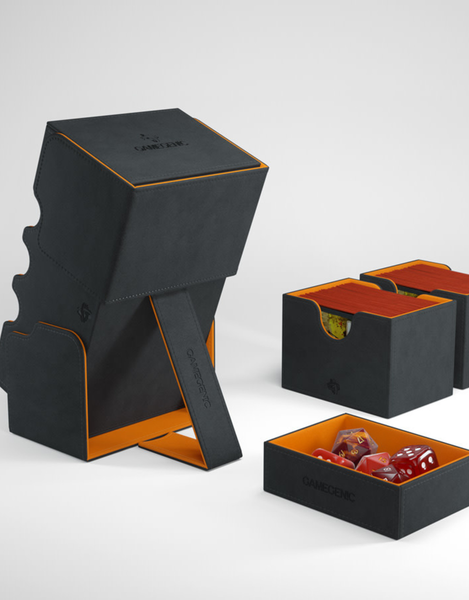 Deck Box: Stronghold XL 200+ Black/Orange
