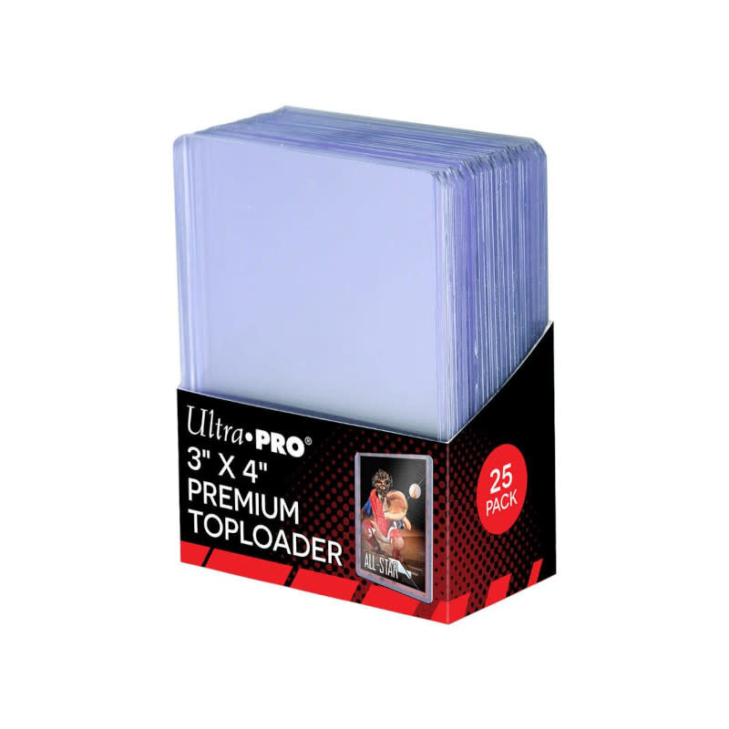 Toploaders (25) 3" x 4" Premium