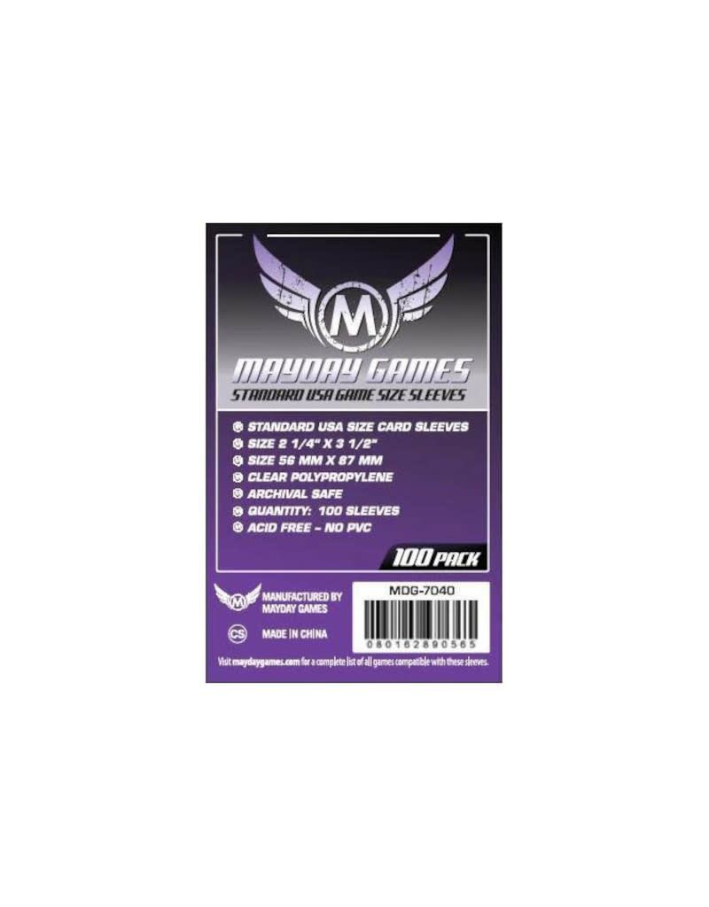 american standard card sleeves Ryker: Clear Matte Standard American Card Sleeves