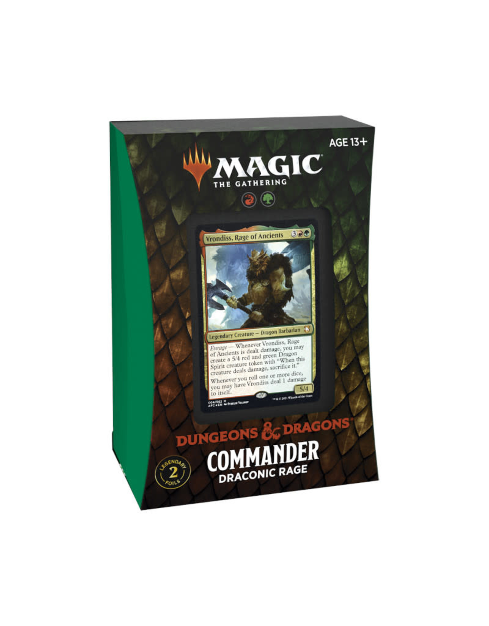Wizards of the Coast MTG Commander Forgotten Realms Draconic Rage
