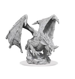 Wizkids D&D Unpainted Minis: Young Blue Dragon