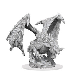 Wizkids D&D Unpainted Minis: Young Blue Dragon