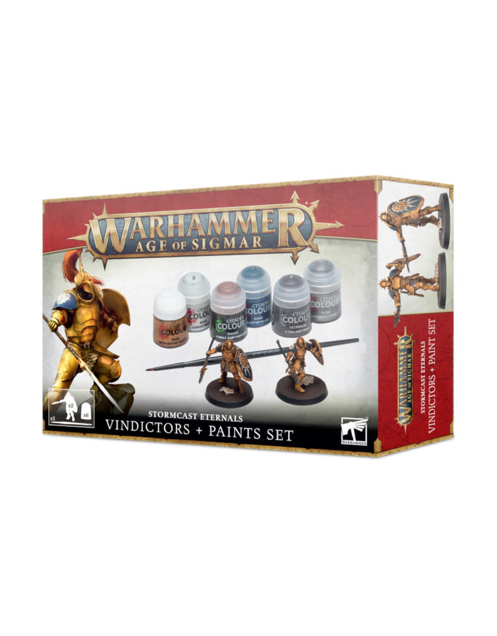 Games Workshop Warhammer Age of Sigmar Paint Set: Stormcast Eternals
