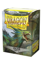 Arcane Tinmen Sleeves: Dragon Shield Matte (100) Olive