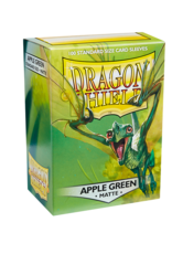 Arcane Tinmen Sleeves: Dragon Shield Matte (100) Apple Green