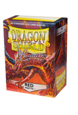 Arcane Tinmen Sleeves: Dragon Shield Matte (100) Red
