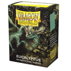 Arcane Tinmen Sleeves: Dragon Shield Matte Dual (100) Eucalyptus
