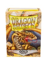 Arcane Tinmen Sleeves: Dragon Shield Matte (100) Gold