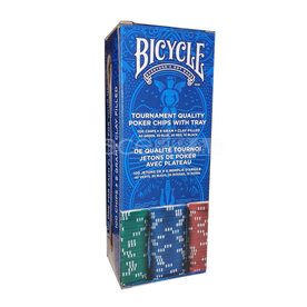 United States Playing Card Co Poker Chips:  Bicycle 8 Gram Clay-Filled