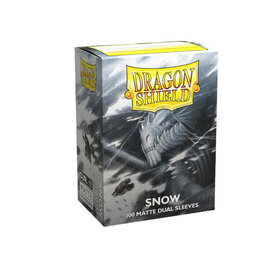 Arcane Tinmen Sleeves: Dragon Shield Matte Dual (100) Snow