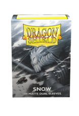 Arcane Tinmen Sleeves: Dragon Shield Matte Dual (100) Snow