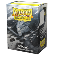 Arcane Tinmen Sleeves: Dragon Shield Matte Dual (100) Snow