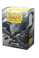 Arcane Tinmen Sleeves: Dragon Shield Matte Dual (100) Snow
