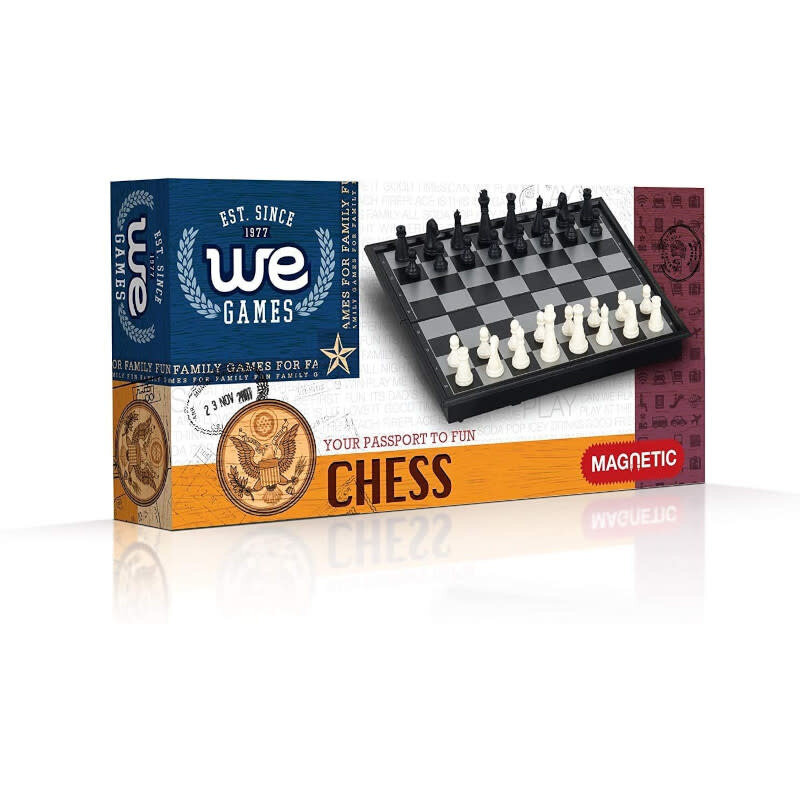Magnetic Chess Set: 10 Inch Board