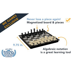 Magnetic Chess Set: 10 Inch Board