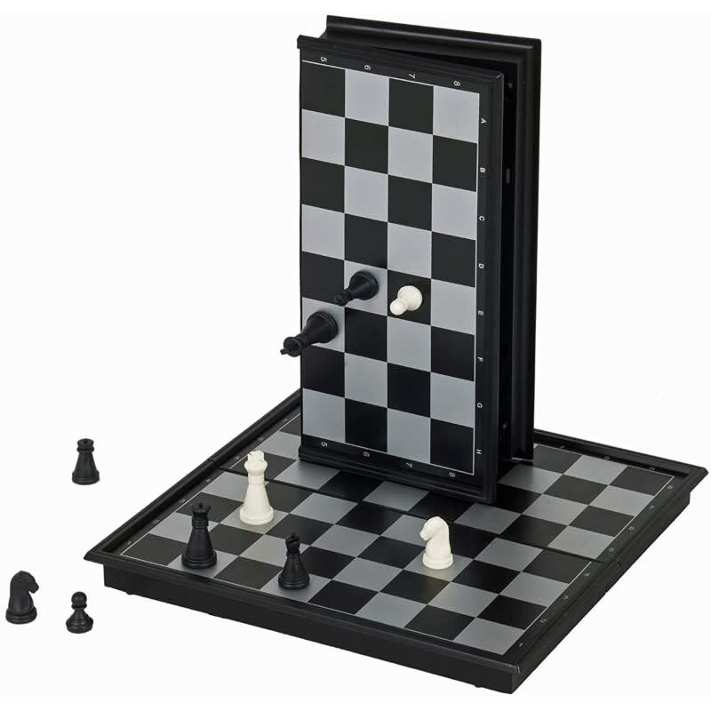 Magnetic Chess Set: 10 Inch Board