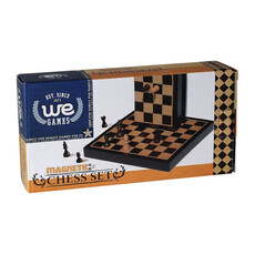 Chess Set: Magnetic 8 Inch Wood Travel Set