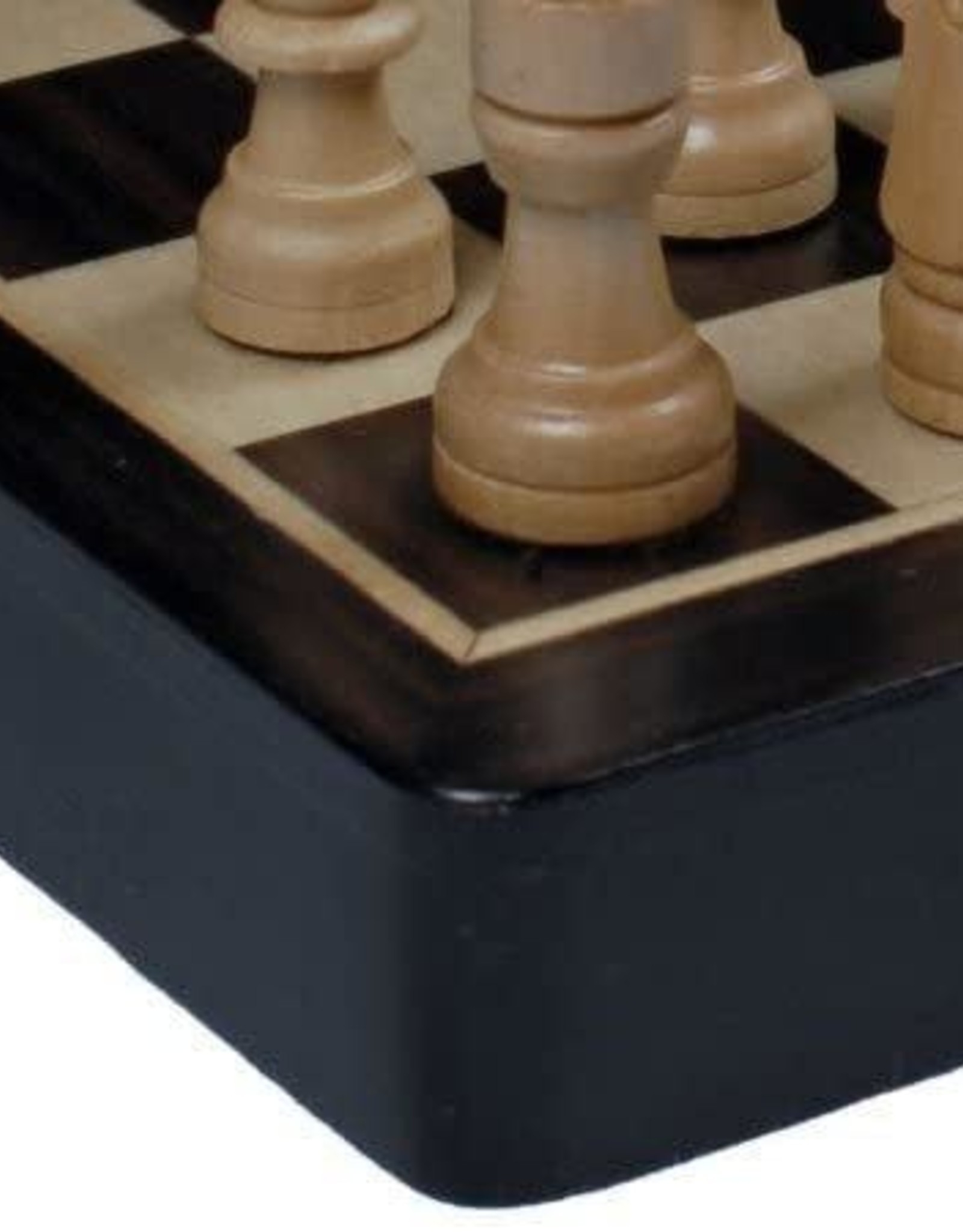 Chess Set: 8 Inch Magnetic Wood Travel Set