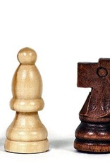 Chess Set: Magnetic 8 Inch Wood Travel Set