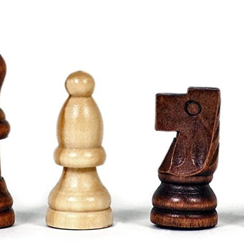 Chess Set: Magnetic 8 Inch Wood Travel Set