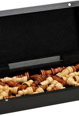 Chess Set: Magnetic 8 Inch Wood Travel Set