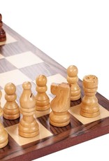 Chess Set: 12 Inch Walnut Board