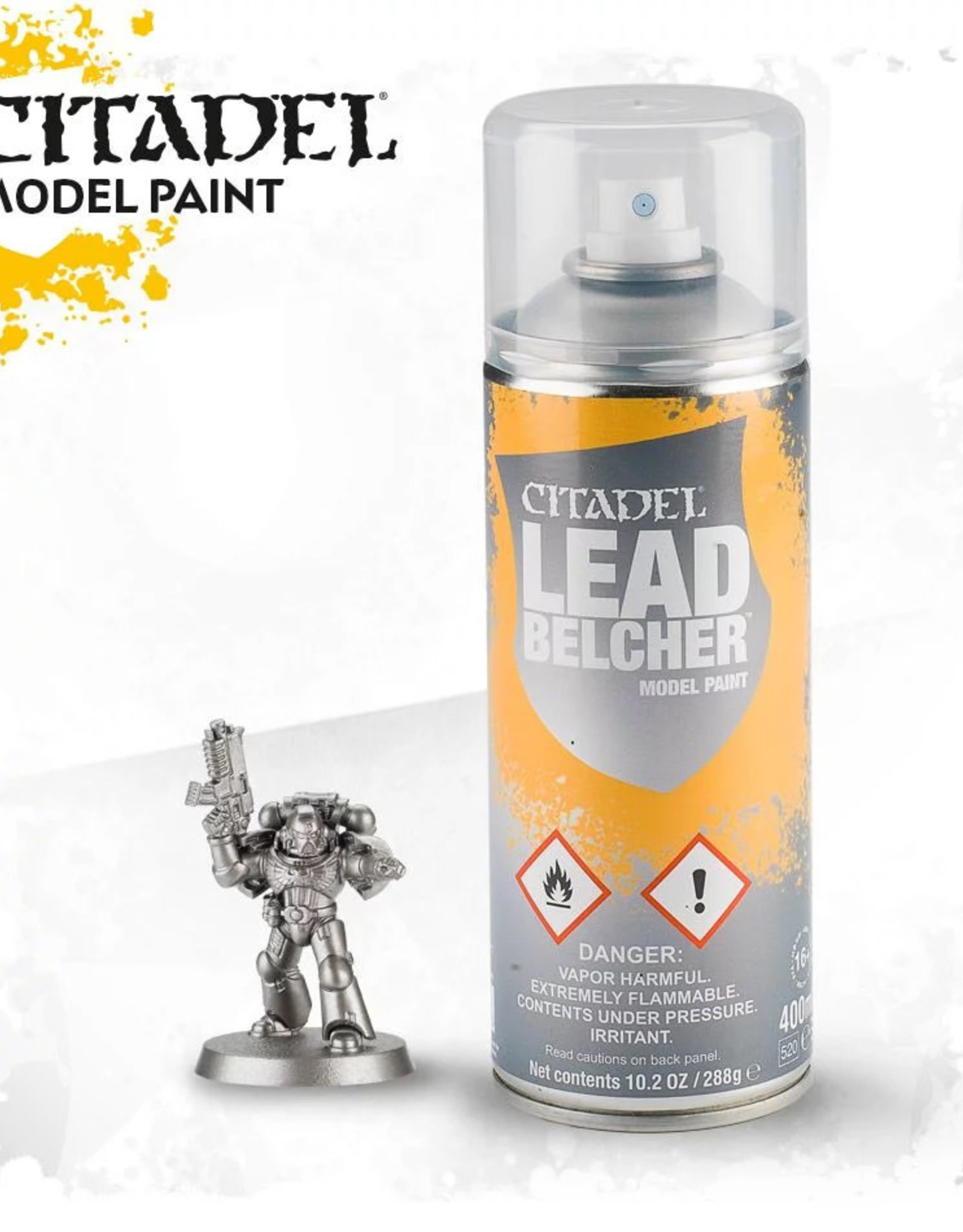 Games Workshop Spray Paint: Leadbelcher