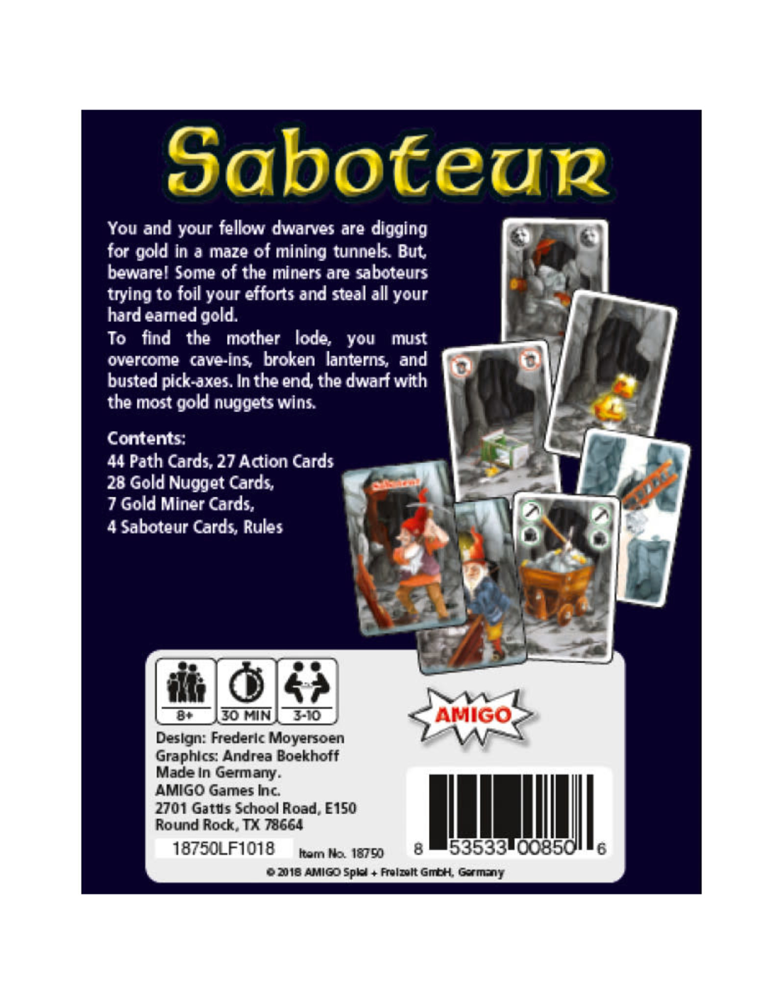 Amigo Games Saboteur