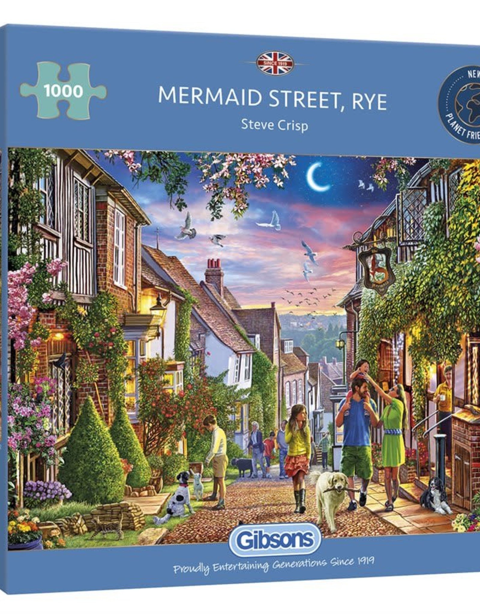 Gibsons Mermaid Street, Rye 1000 PCS