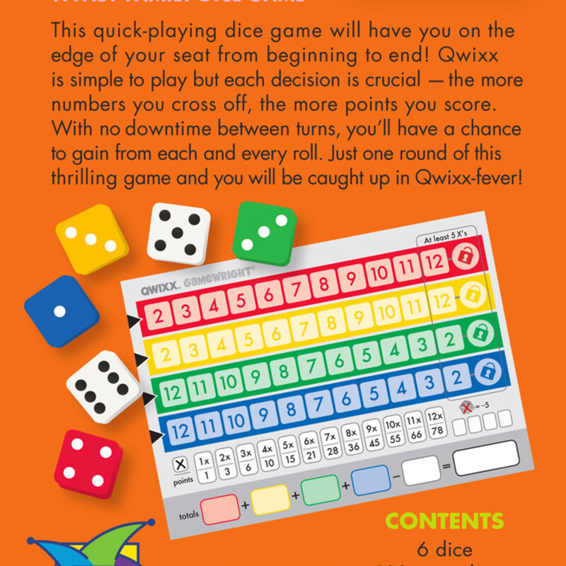 Gamewright Qwixx
