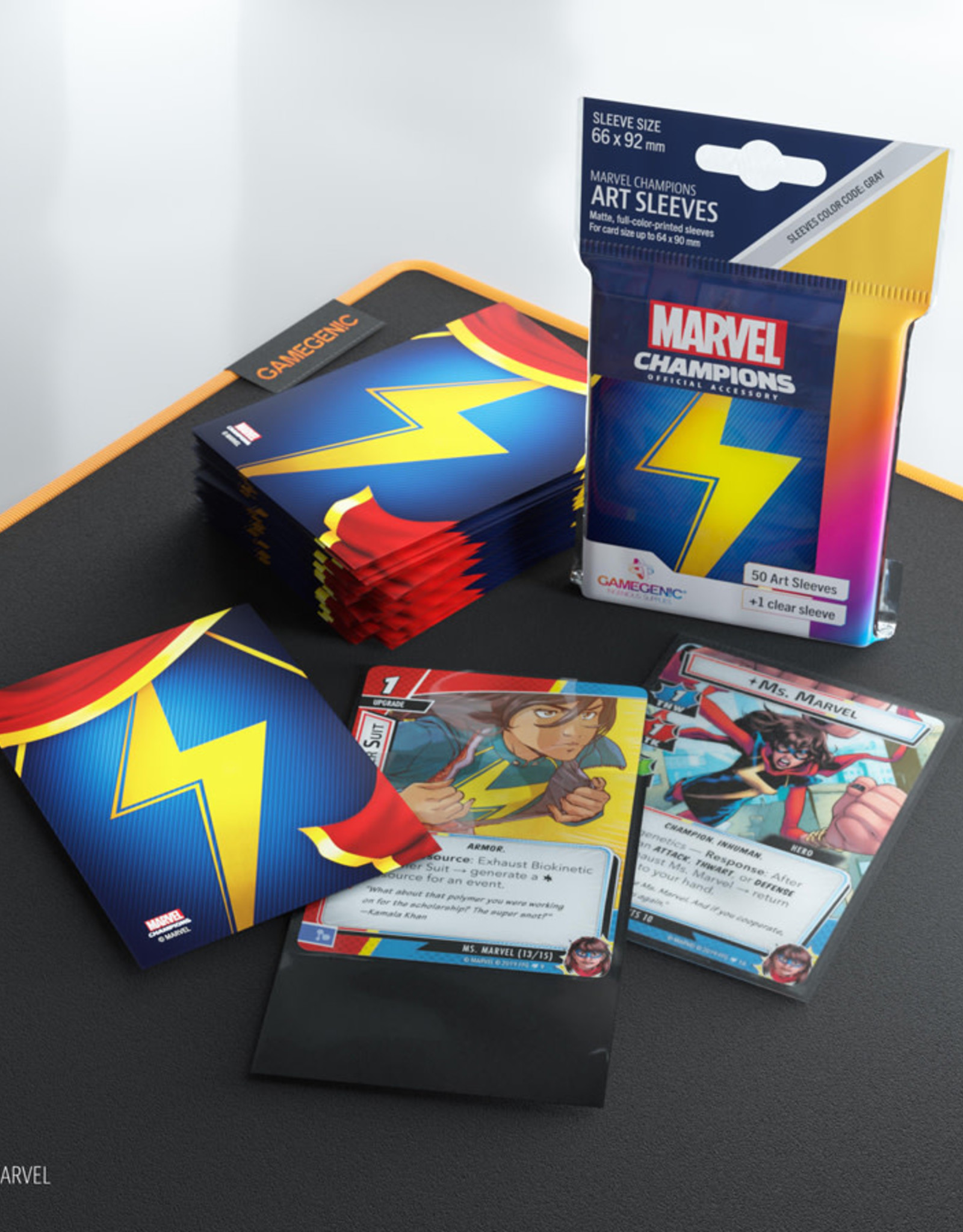 Marvel Champions Art Sleeves (50) Ms Marvel - Game Night Games