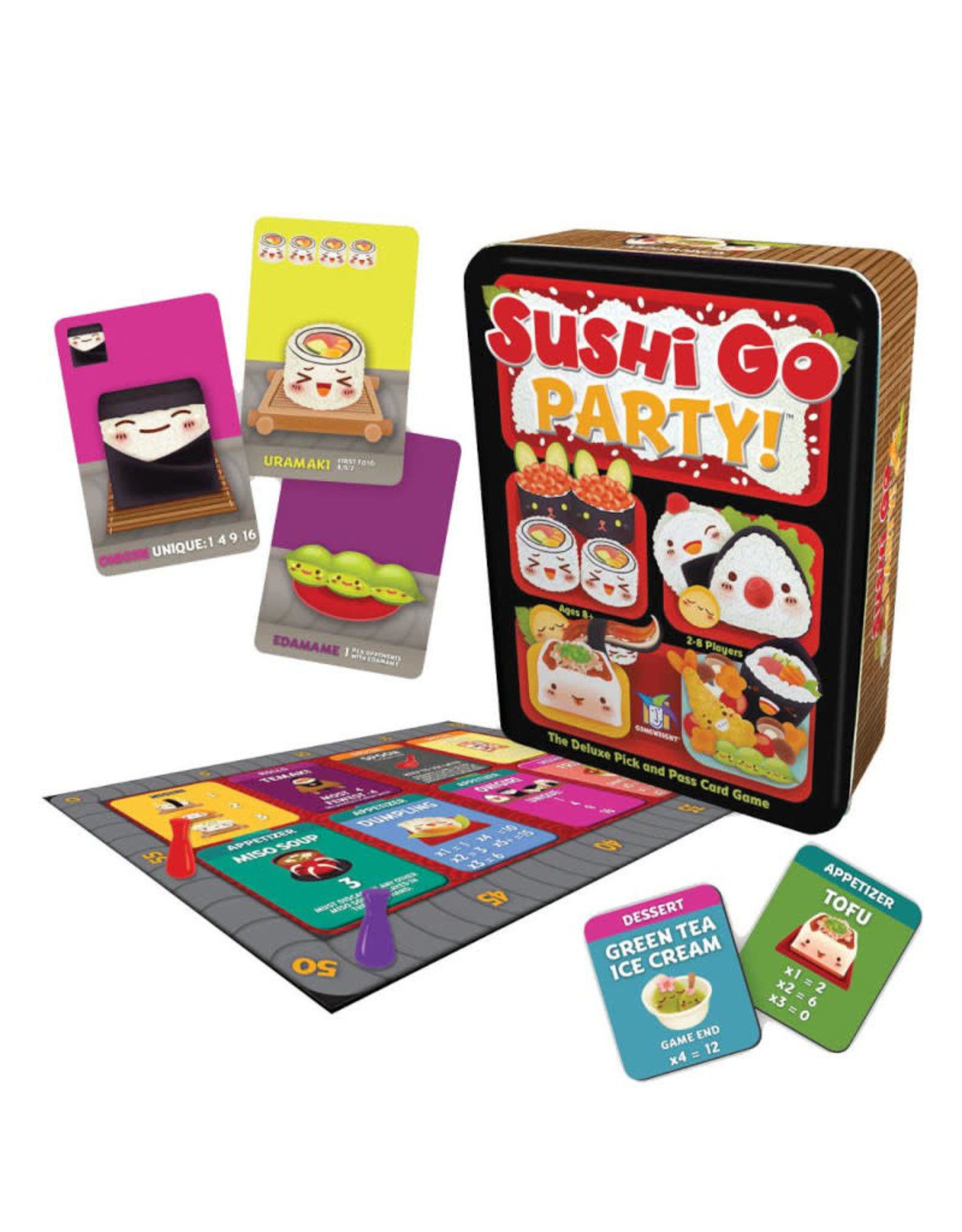 Gamewright Sushi Go Party