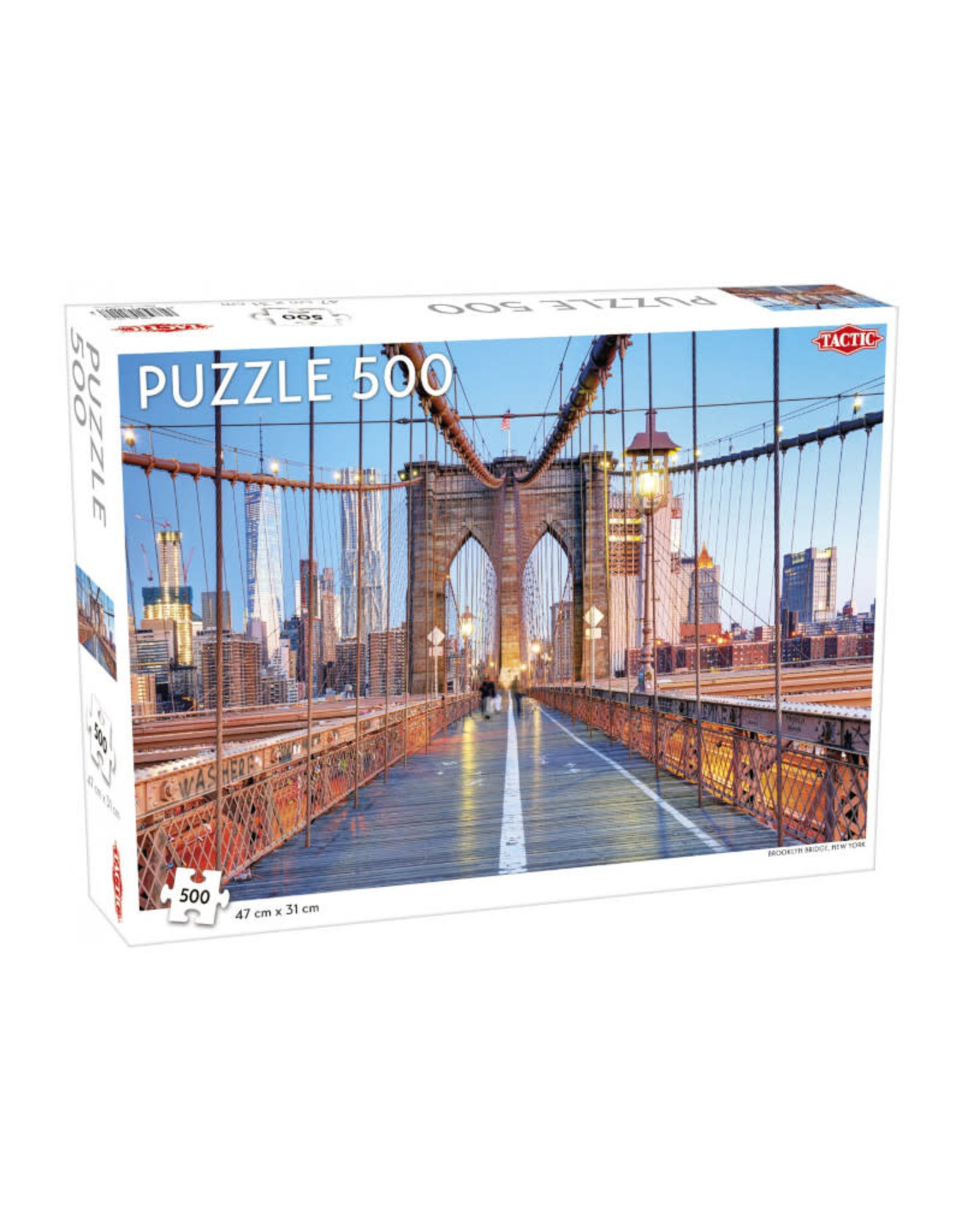 Tactic Games Brooklyn Bridge, New York Puzzle 500 PCS