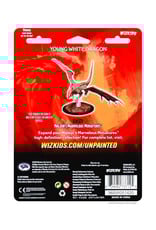 Wizkids D&D Unpainted Minis: Young White Dragon