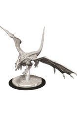 Wizkids D&D Unpainted Minis: Young White Dragon