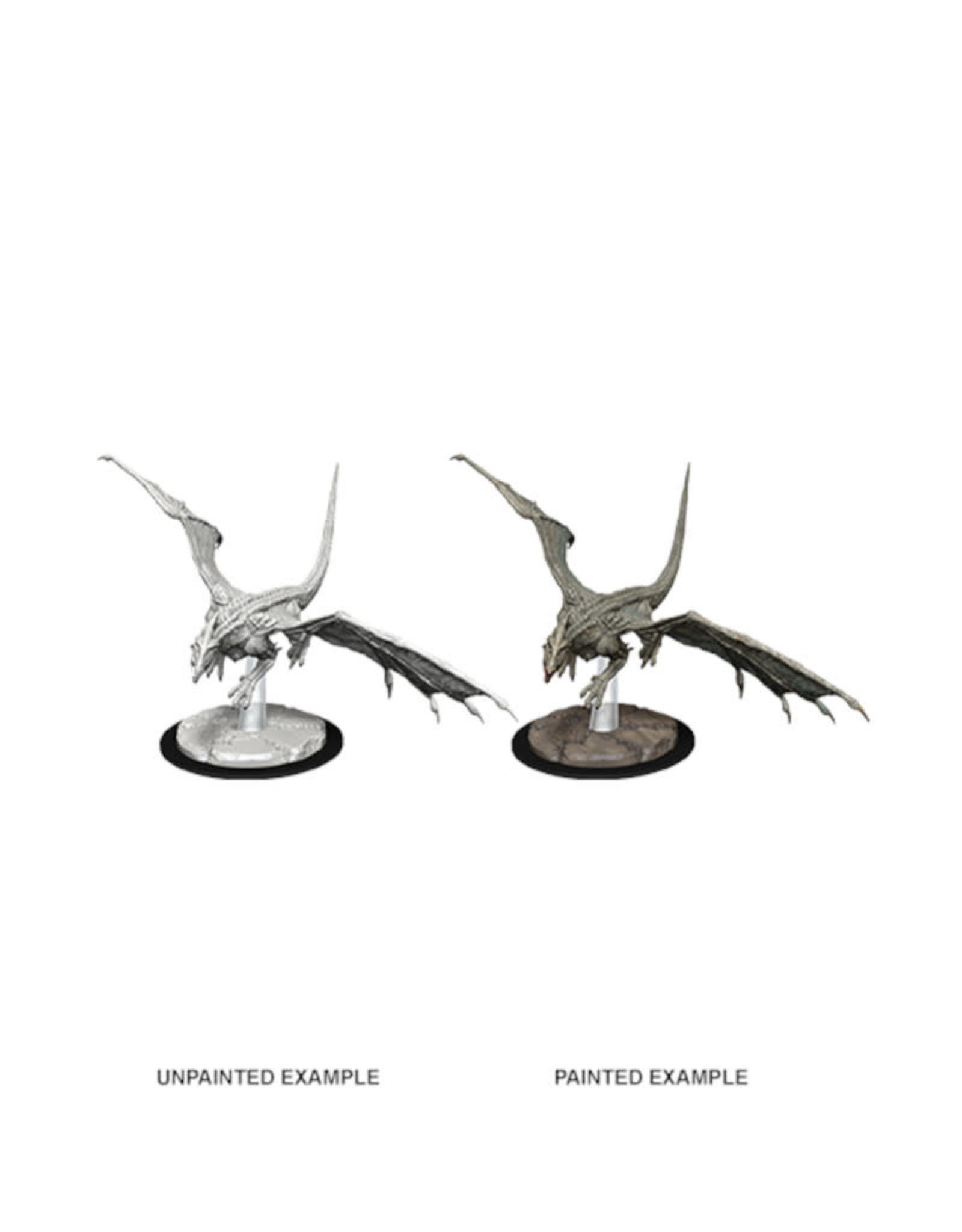 Wizkids D&D Unpainted Minis: Young White Dragon