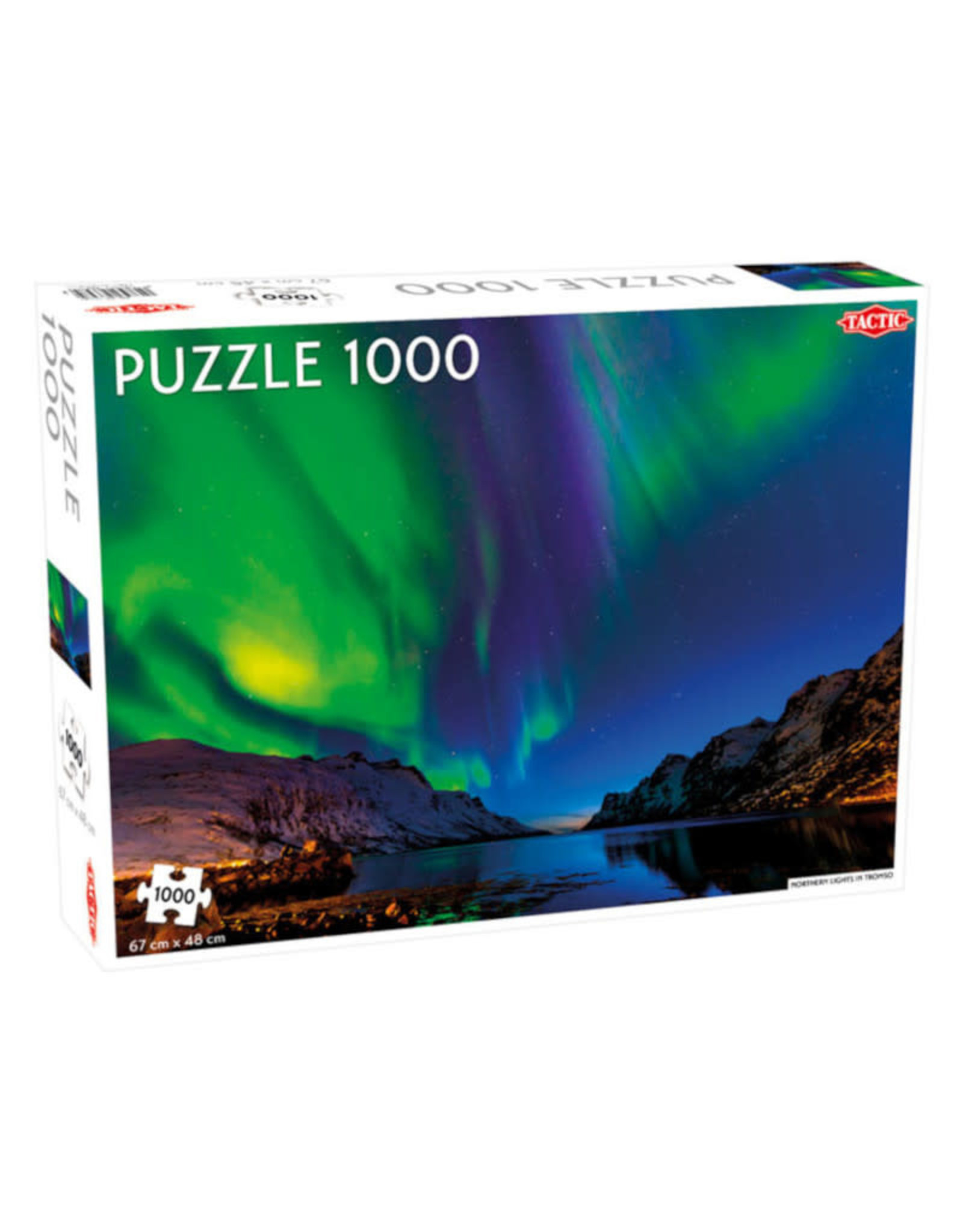 Tactic Games Around the World Northern Lights Puzzle 1000 PCS