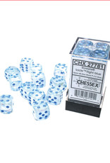 Chessex D6 Dice: 16mm (12) Borealis Icicle