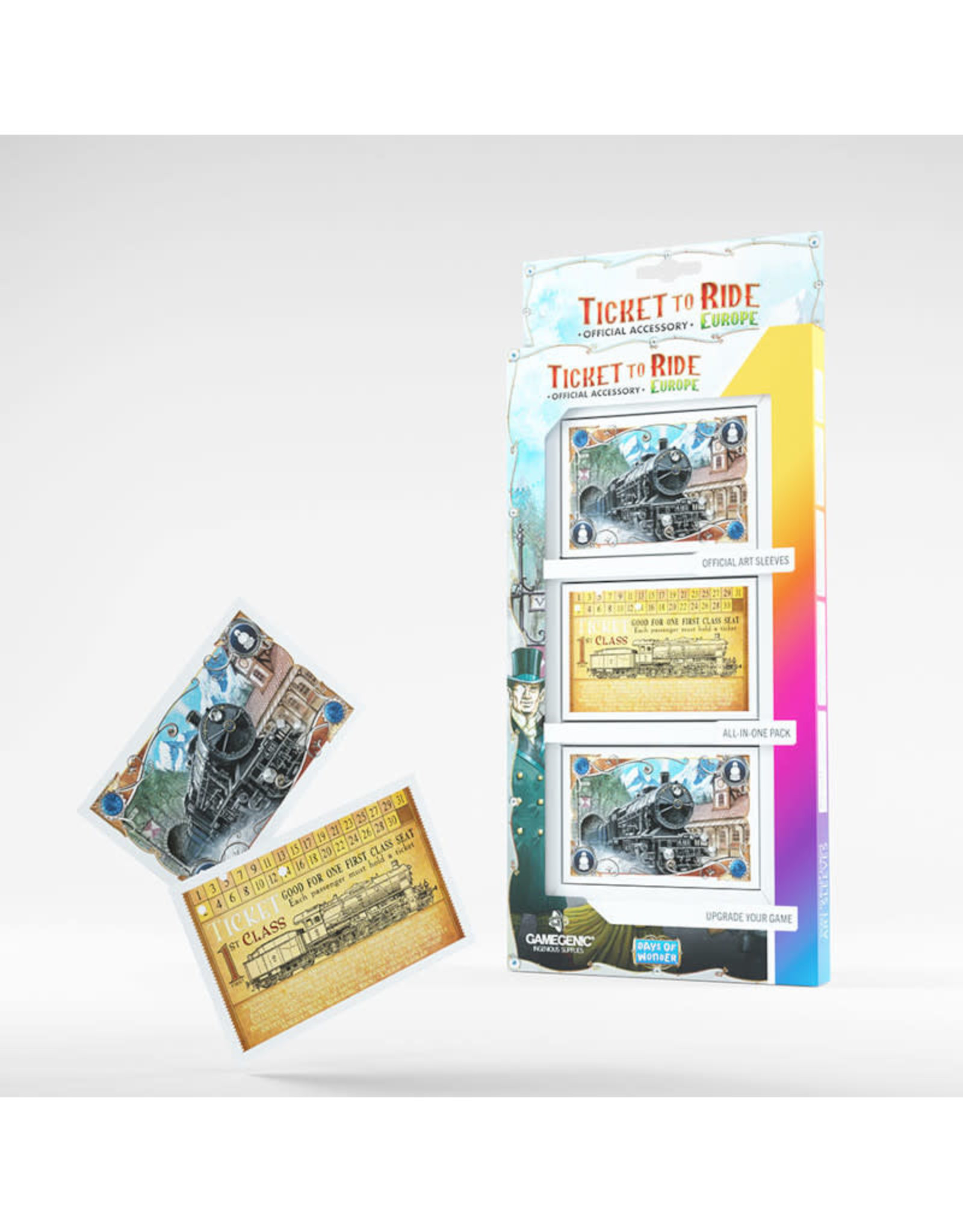 Art Sleeves: Ticket to Ride Europe