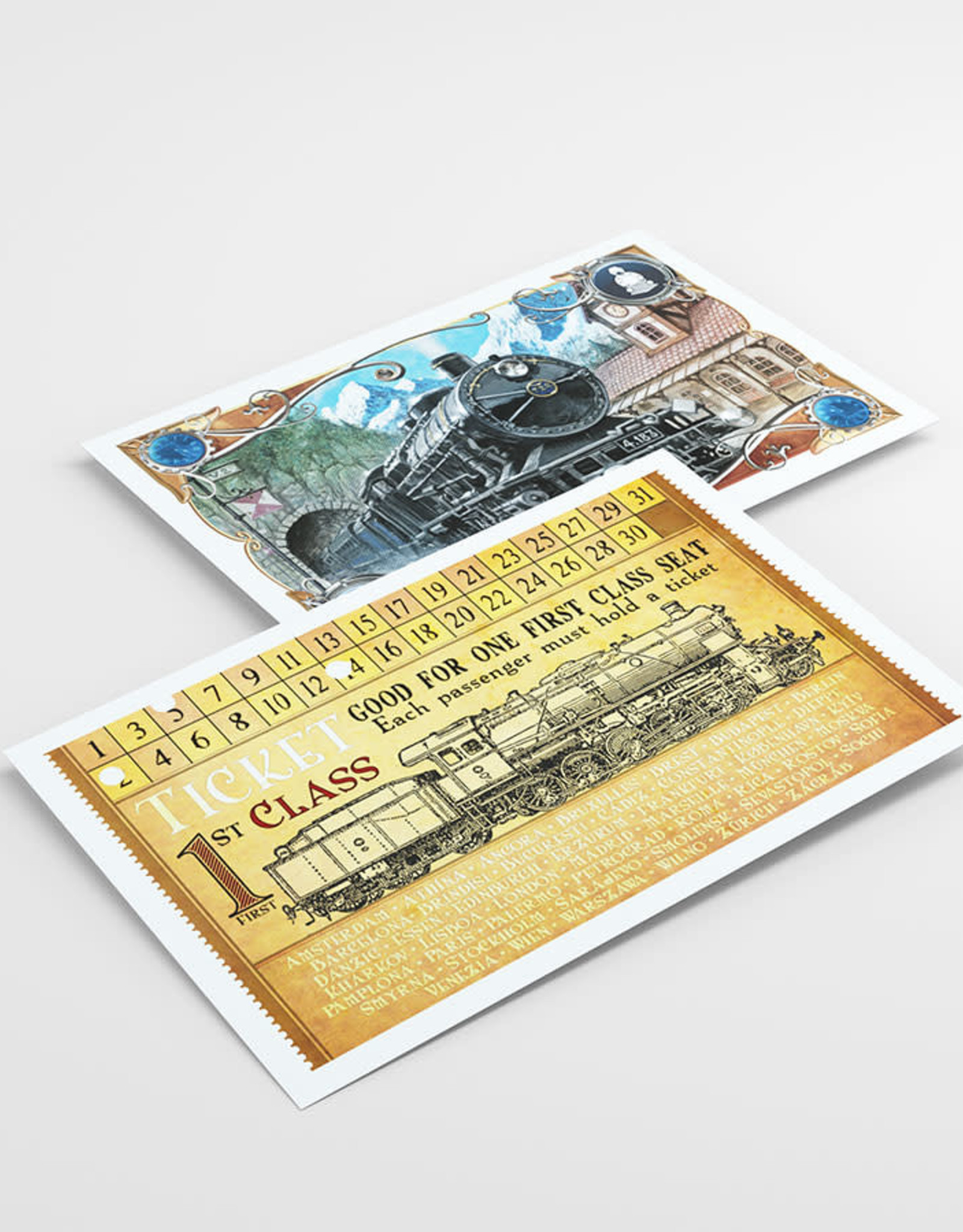 Art Sleeves: Ticket to Ride Europe