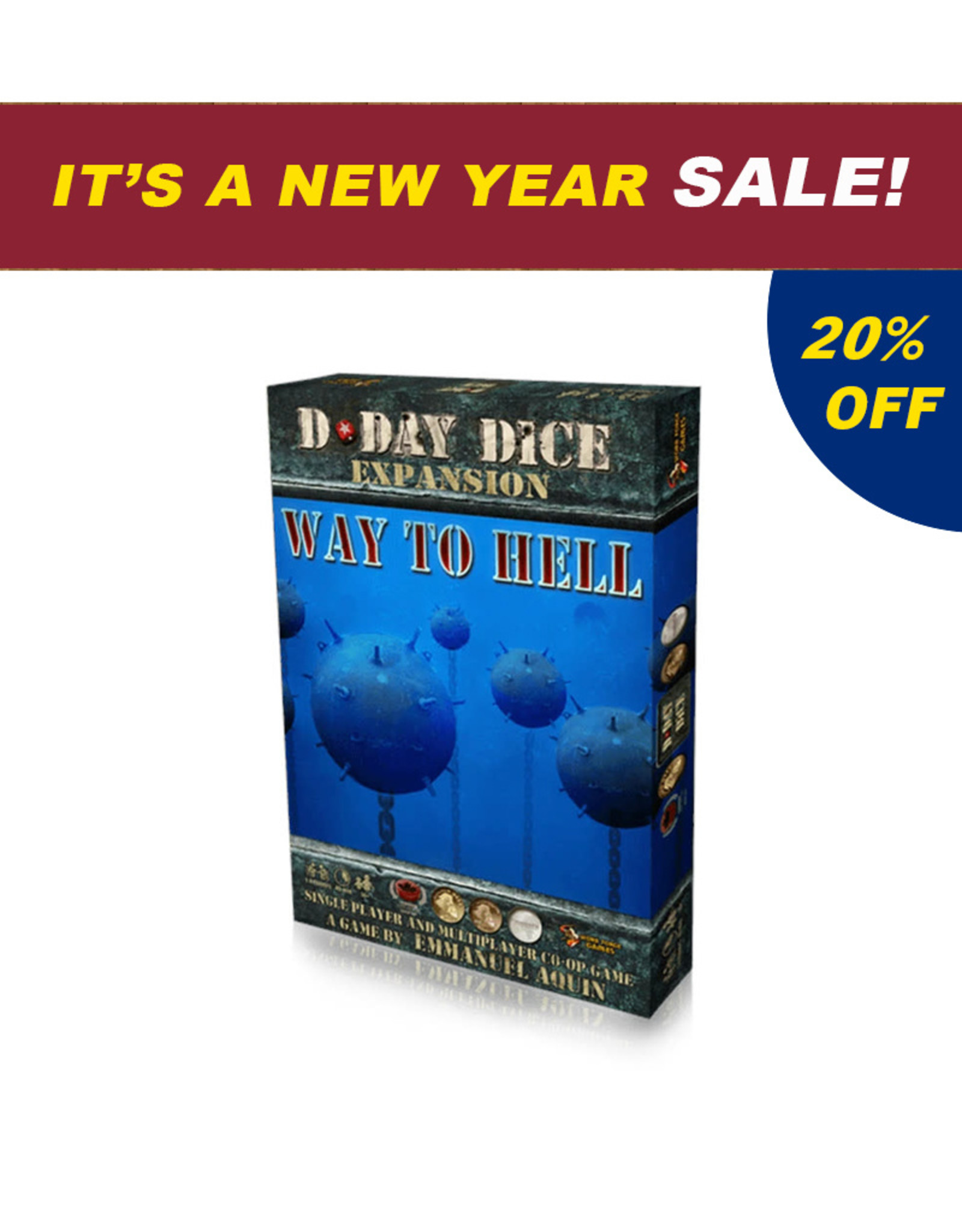 Misc D-Day Dice 2nd Edition: Way to Hell Expansion